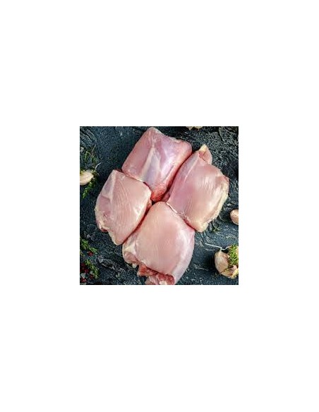 Chicken Thight Bnls/Sknls 10lbs Caisse 4 Pqts