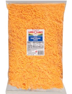 CHEDDAR CHEESE YELLOW MILD SHREDDED 5LBS
