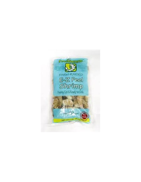SHRIMP 21/25 EZ PEELED 2 LB CAISSE 10 PQTS